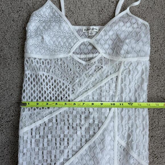 For Love And Lemons Crochet White Dress Size S BNWOT - Picture 7 of 8